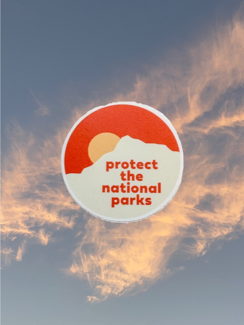 Protect the National Parks Vinyl Sticker